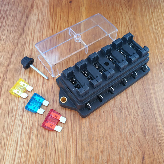 Six Way Blade Fuse Holder