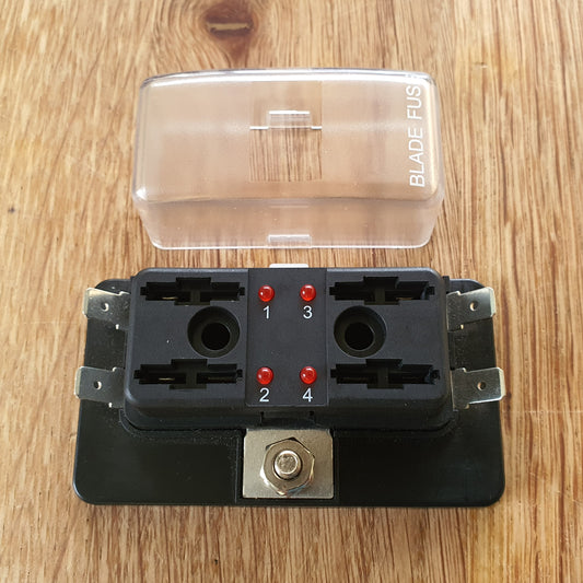 Four Way Blade Fuse Holder