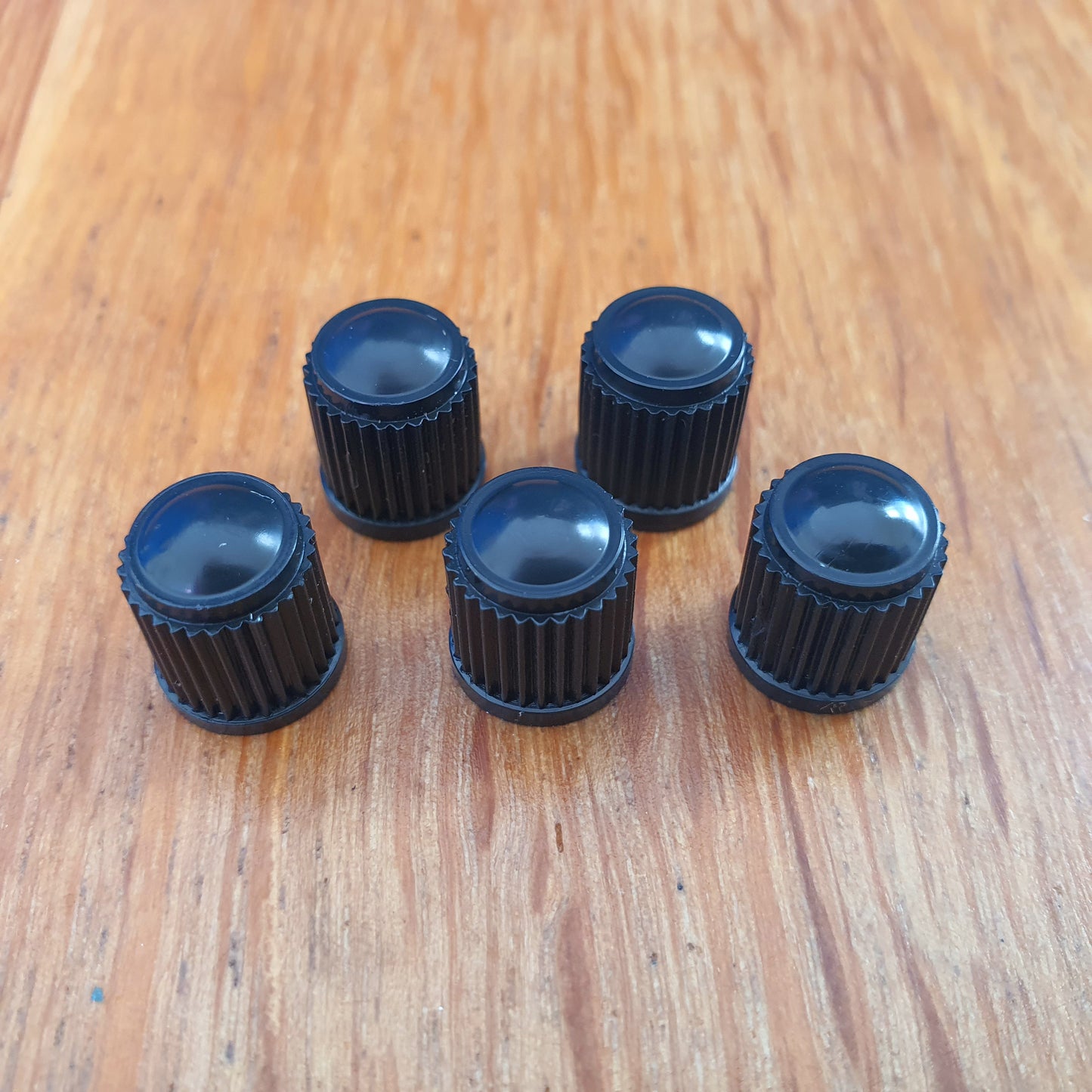 Pack of Five Tire Valve Caps