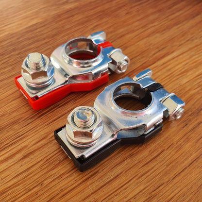 Battery Clamp Terminals with Spring Washers