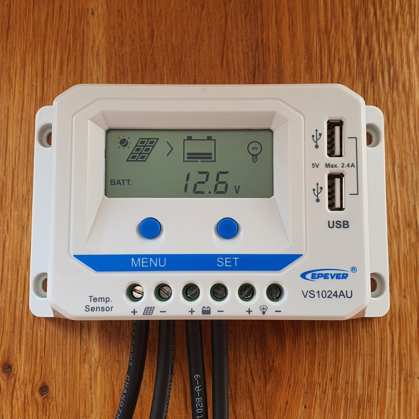 10 Amp PWM Solar Charge Controller