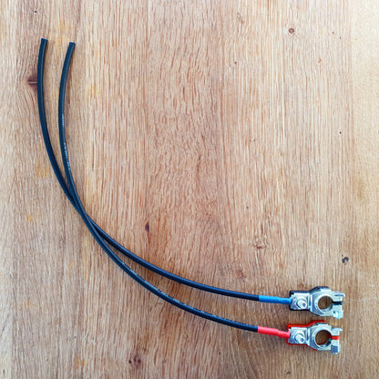 Solar Charge Controller Cables with Battery Clamps